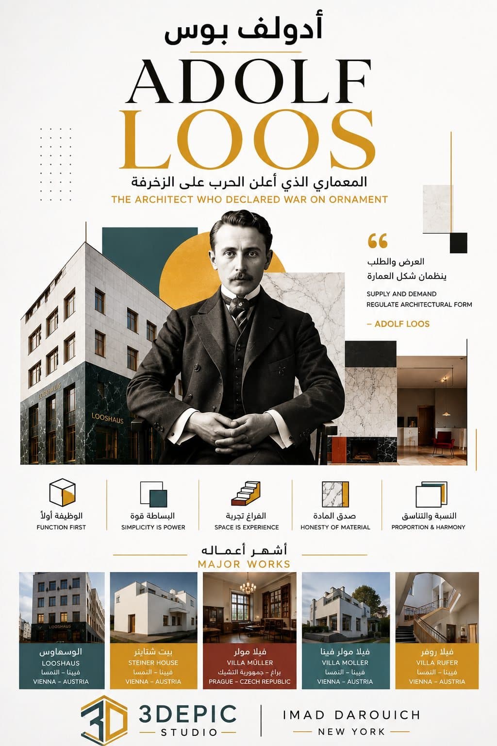 Adolf Loos: The Architect Who Declared War on Ornament