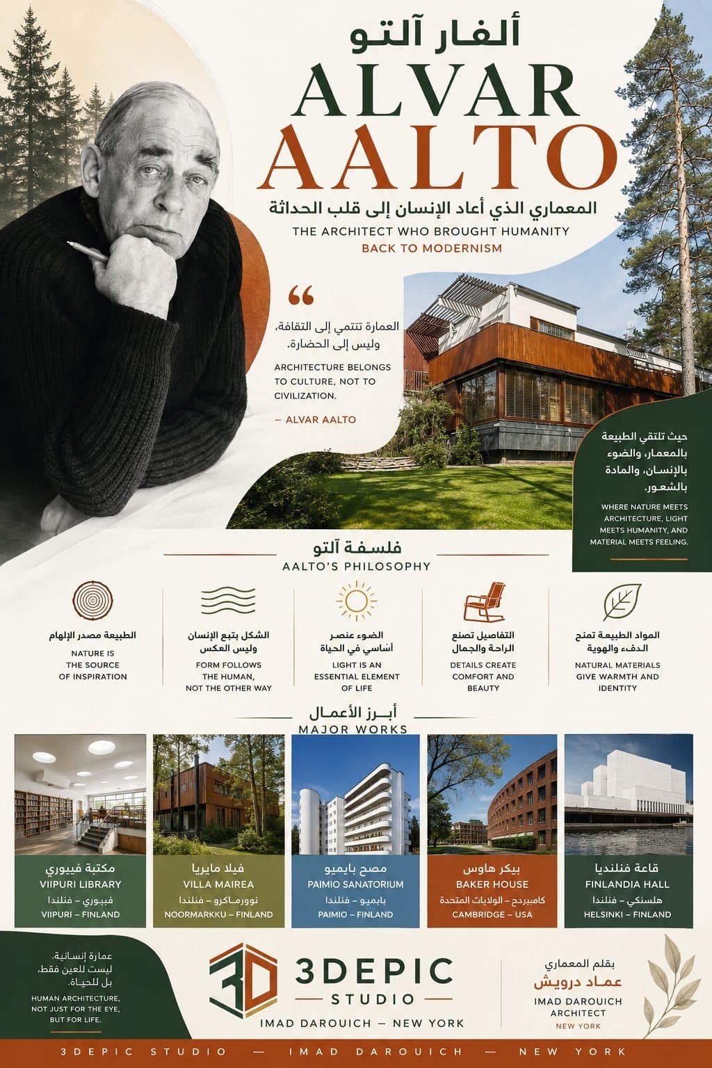 Alvar Aalto: The Architect Who Brought Humanity Back to Modernism
