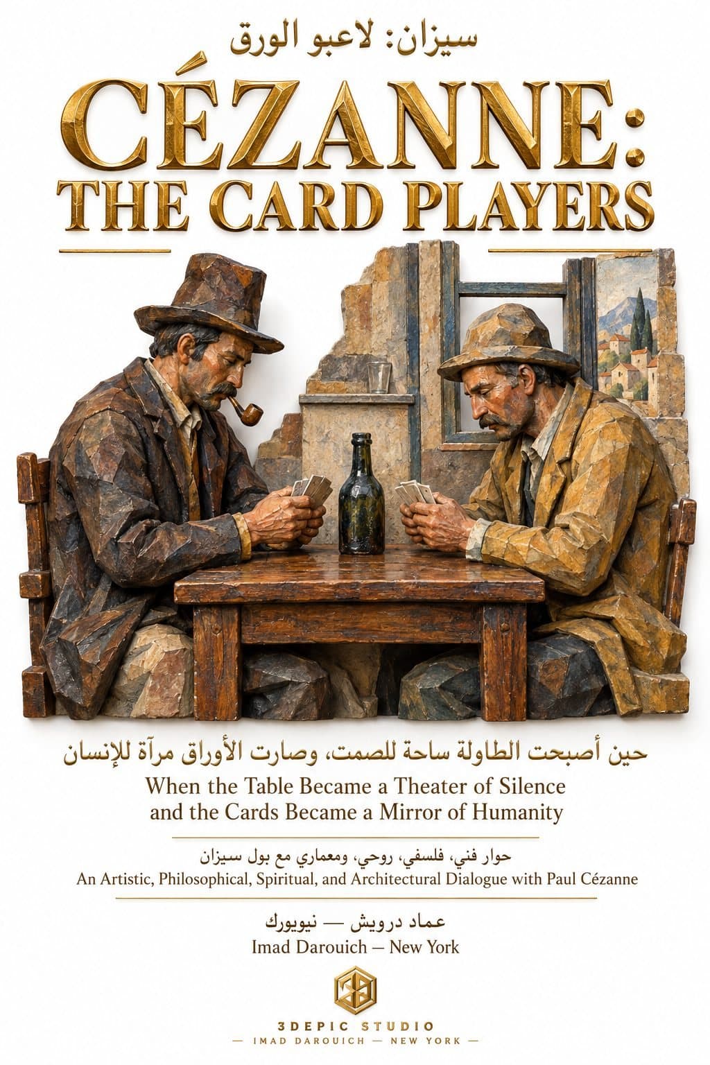 Cézanne, The Card Players: When the Table Became a Theater of Silence