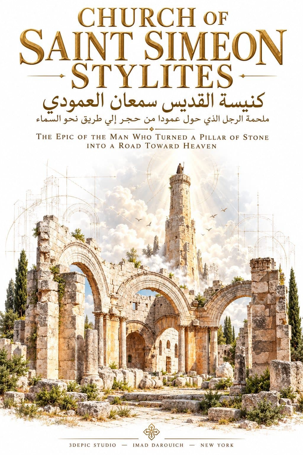 Church of Saint Simeon Stylites: The Epic of the Man Who Turned a Pillar of Stone into a Road Toward Heaven