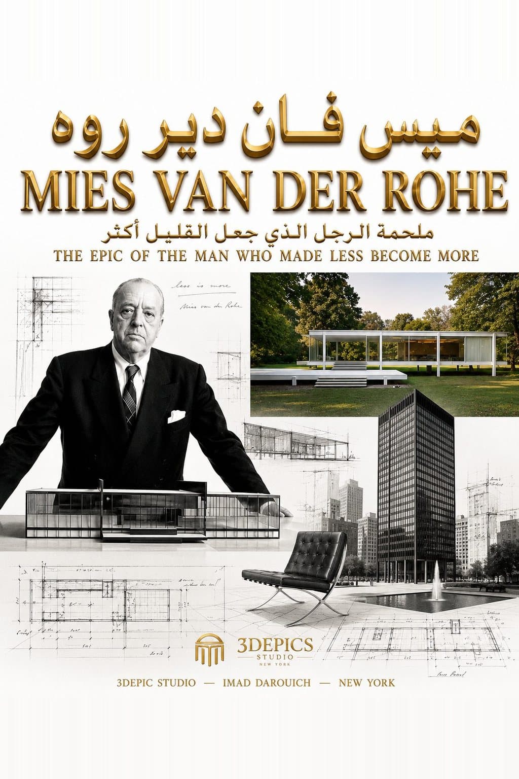 Mies van der Rohe: The Epic of the Man Who Made Less Become More