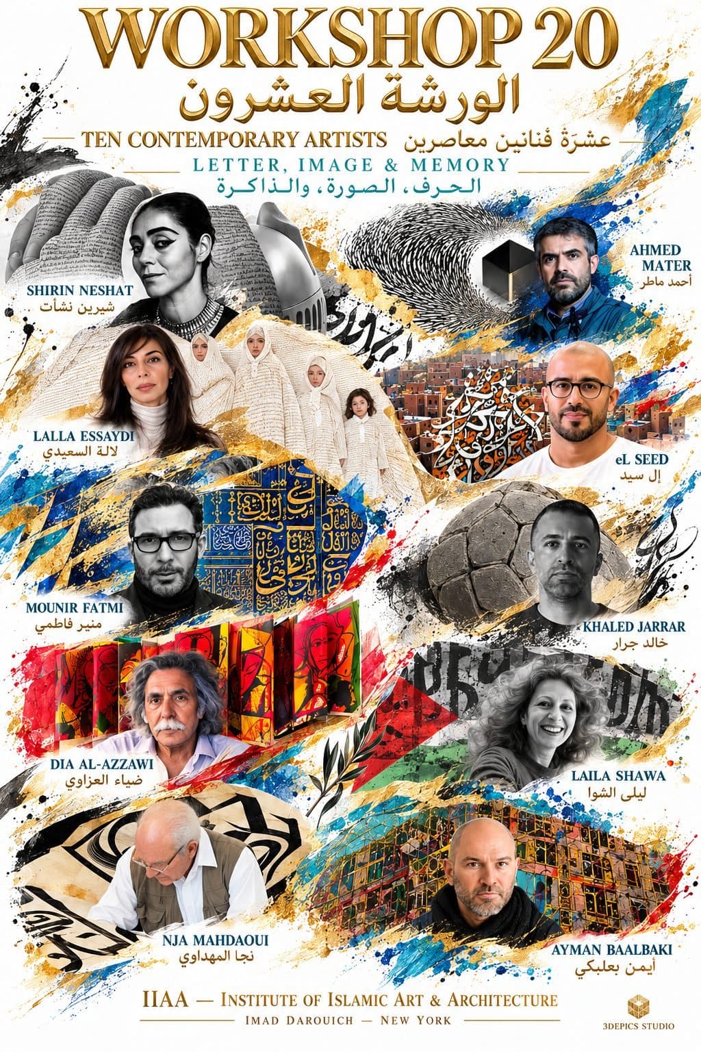 Workshop 20: Ten Visionary Artists from the Muslim World
