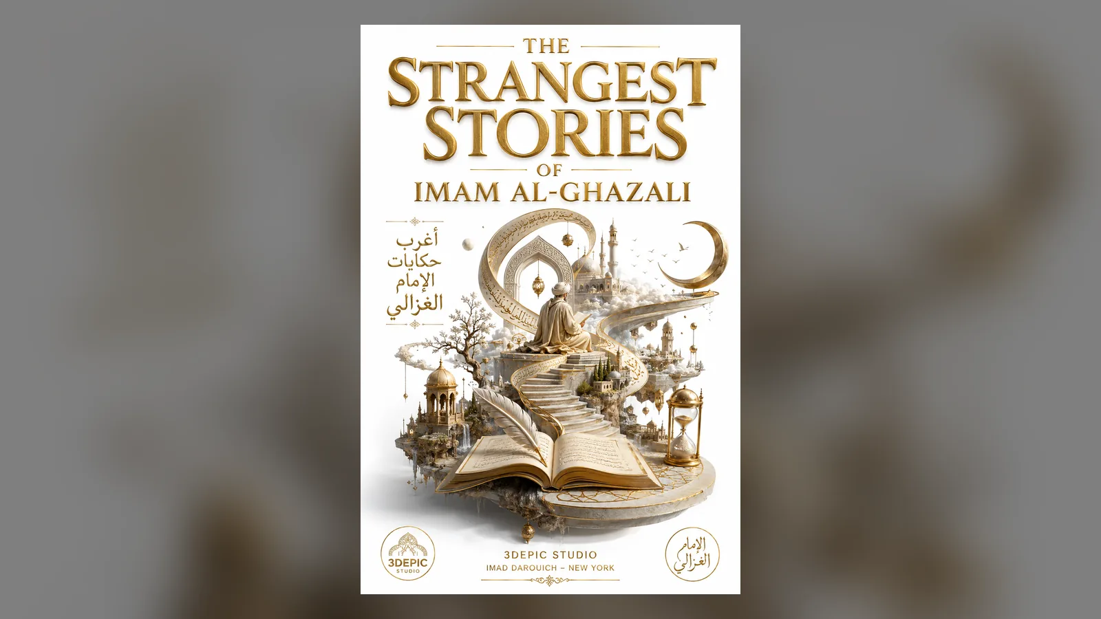 A young scholar chasing robbers for his notebooks, one of the stories of Imam Al-Ghazali